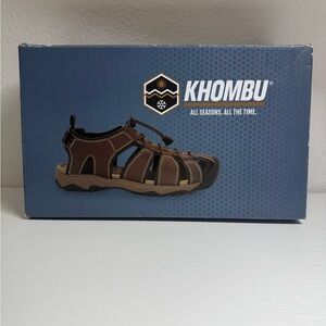 Khombu Brown Men's Sandals